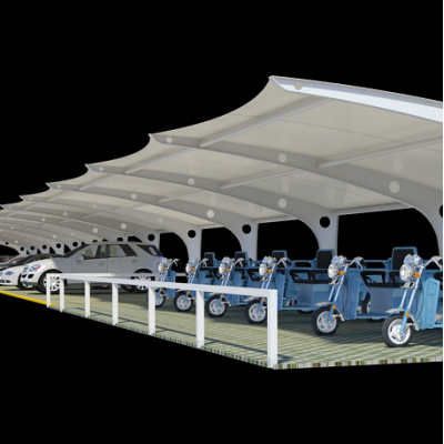 承接广西地区充电桩停车场配套雨棚工程 充电站雨棚工程