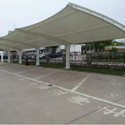 承接深圳地区充电桩停车场配套雨棚 工程