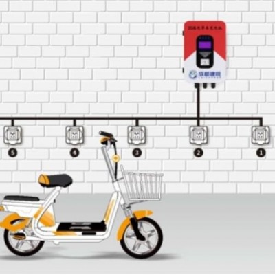 成都小区电瓶车充电桩刷卡扫码投币多功能建桩智能充电站