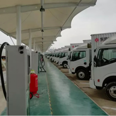 易事特物流车充电站解决方案纯电动运输车辆充电站运营方案