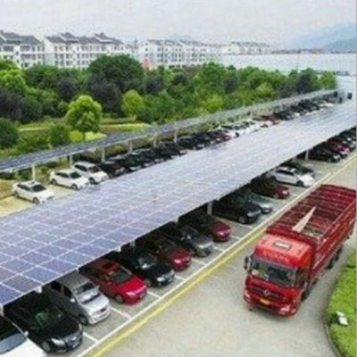 杭州志博定制太阳能光伏遮阳棚光伏停车棚太阳能发电雨棚