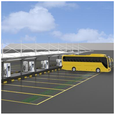 中核高创新能源汽车充电桩解决方案公交站充电桩解决方案