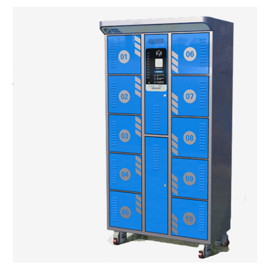 微电充10仓电动车智能充电柜智能门锁安全储存电池